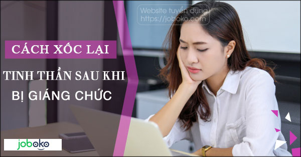 cach xoc lai tinh than sau khi bi giang chuc