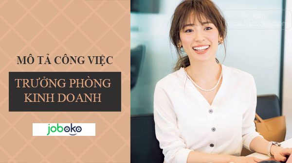 mo ta cong viec truong phong kinh doanh