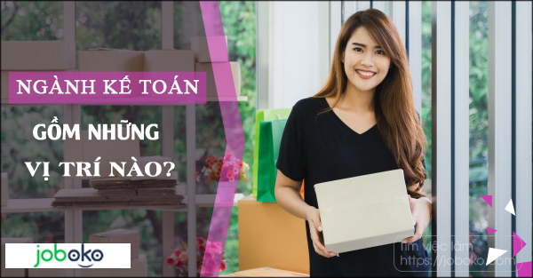 Ngành kế toán gồm những vị trí nào? Kế toán trưởng, kế toán tổng hợp, kế toán công nợ, kế toán thuế