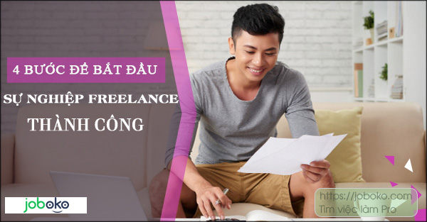 4 buoc de bat dau su nghiep freelance thanh cong