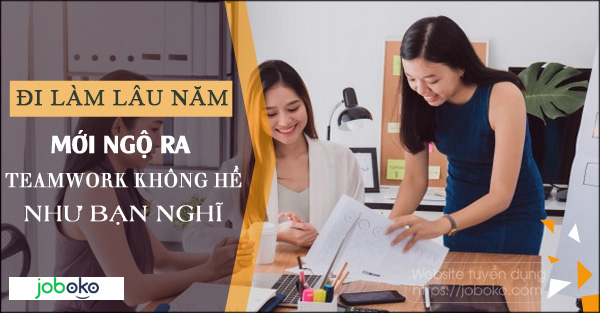 Đi làm lâu năm mới ngộ ra Teamwork không hề như bạn nghĩ