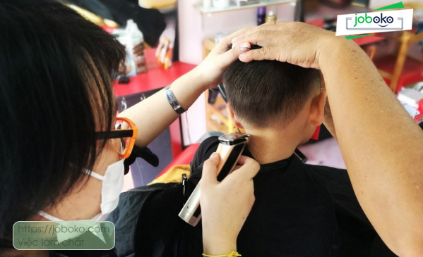 Tuyển Thợ cắt tóc không yêu cầu kinh nghiệm, lương thợ cắt tóc nam, nữ -  Joboko