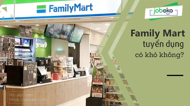 FamilyMart luôn tuyển dụng các nhân viên mới để gia tăng cộng đồng nhân viên của mình. Nếu bạn đang tìm kiếm một công việc với môi trường làm việc thân thiện và cơ hội phát triển, hãy ứng tuyển vào FamilyMart ngay hôm nay!