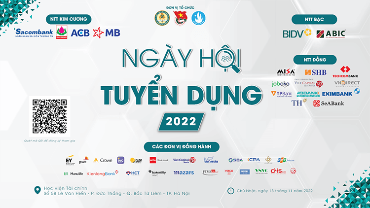 JobOKO đồng hành cùng Job Fair Học Viện Tài Chính 2022