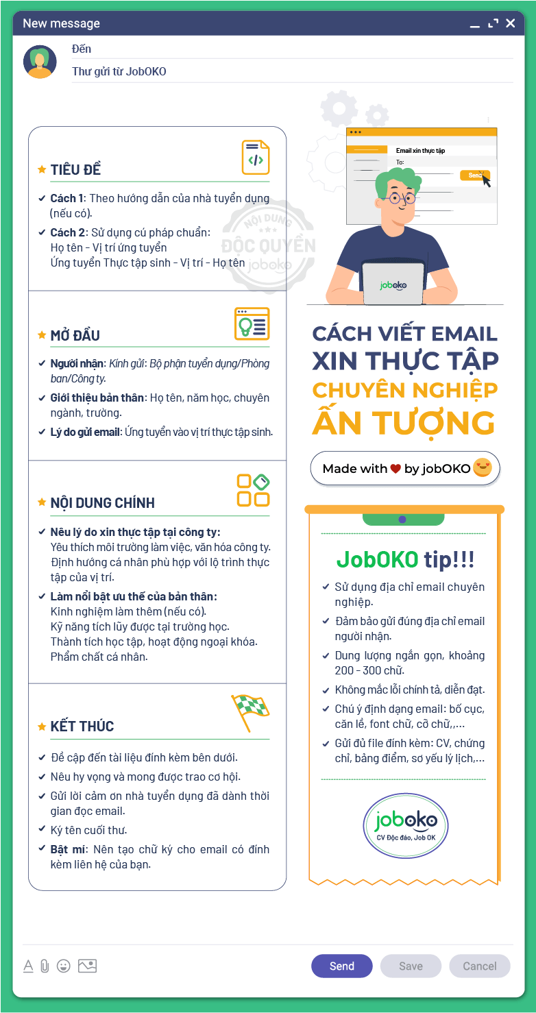 đơn xin thực tập, cách viết email xin thực tập, viết mail xin thực tập, viết email xin thực tập