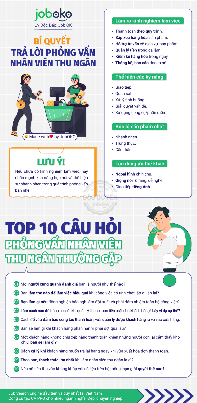 cau hoi phong van nhan vien thu ngan, câu hỏi phỏng vấn thu ngân