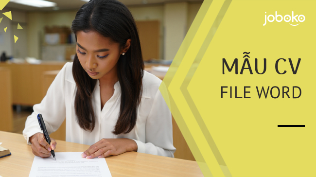 CV XIN VIET BANG WORD CHUYEN NGHIEP