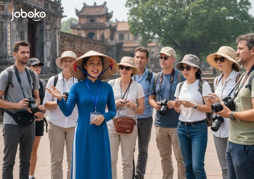 muc luong cua huong dan vien du lich
