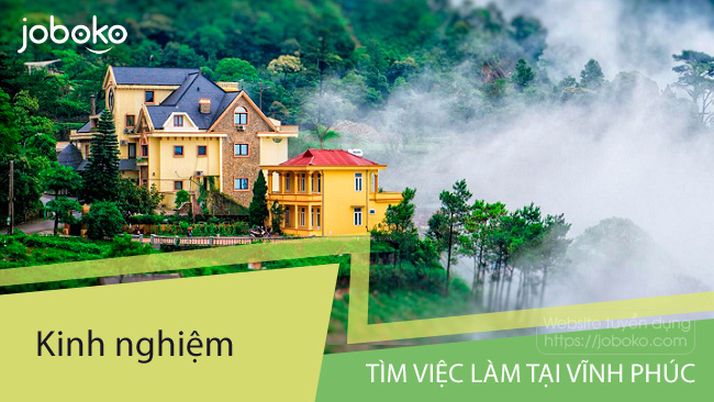 kinh nghiem tim viec lam tai vinh phuc