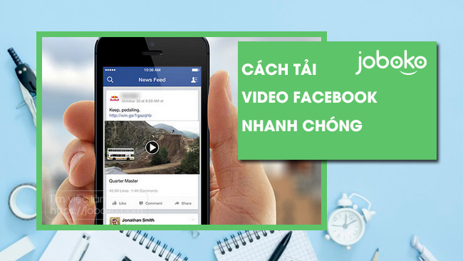 Cach tai video Facebook nhanh chong