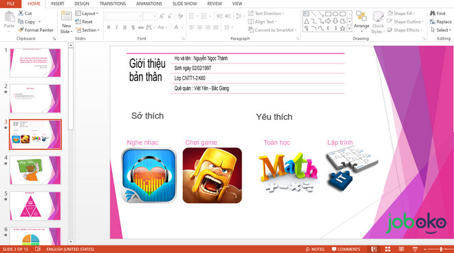 13 Mẫu Powerpoint giới thiệu bản thân đẹp  Tải Slide 2023