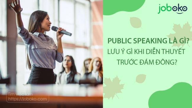 public speaking la gi