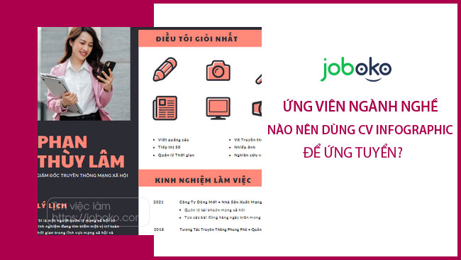 khi nao nen su dung infographic cv