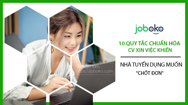 de ung tuyen thanh cong dung bo qua nhung quy tac nay khi viet cv